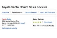Dealer Ratings & Reviews