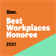 2021 Inc. Best Workplaces Honoree