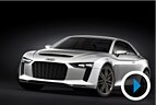 Audi Quattro Concept @ 2010 Paris Auto Show Video