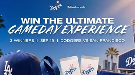 Edmunds Launches Sweepstakes Offering Dodger Fans the Ultimate VIP Gameday Experience