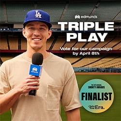 Edmunds Selected as a Finalist in the 18th Annual Shorty Awards for 'Project Triple Play' Campaign