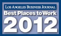 Los Angeles Business Journal Best Places to Work 2012