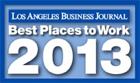 Los Angeles Business Journal Best Places to Work 2013