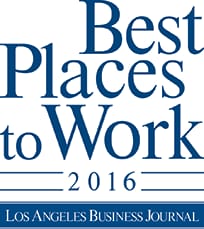 Los Angeles Business Journal Best Places to Work 2016