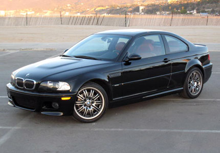 Sleek black bwm e30 coupe with detailed front grill on a foggy road on  Craiyon